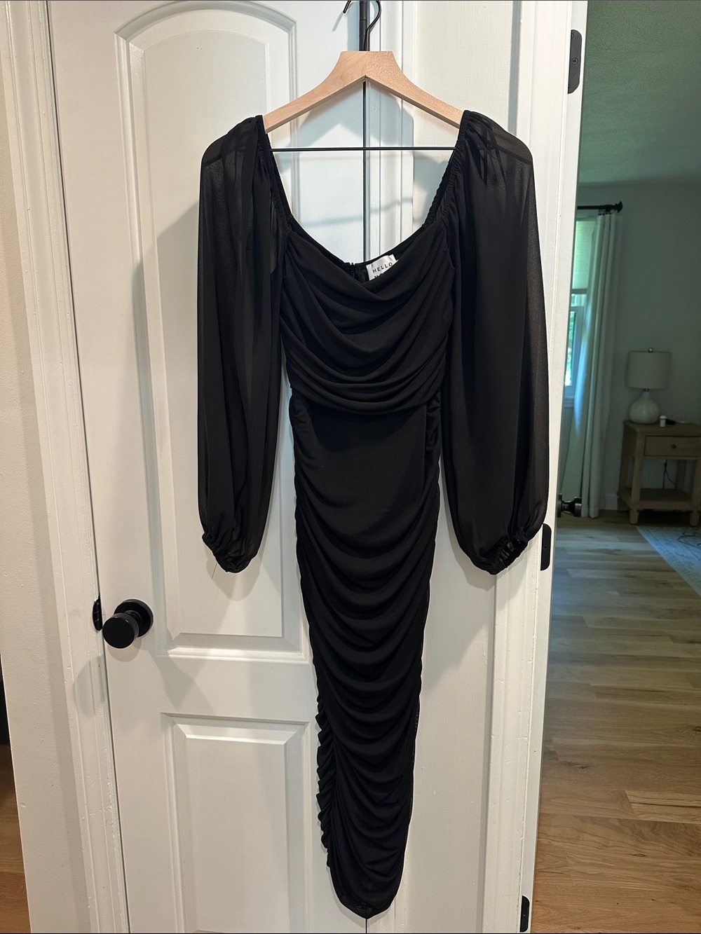 Hello Molly BROOKLYN LOVE MIDI DRESS BLACK